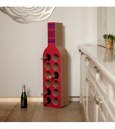 Mini-Bodega Kubedesign Bottle Rack 2