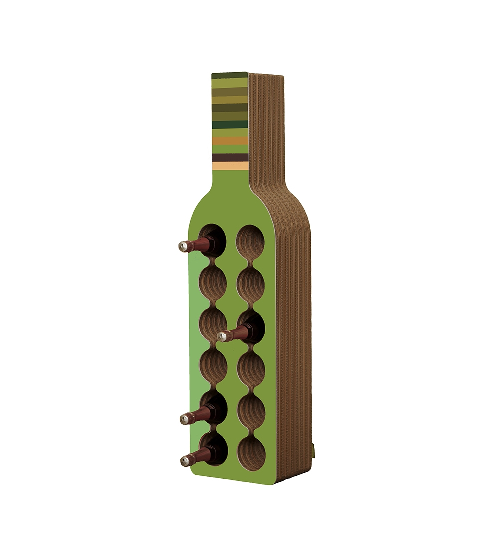 Mini-Bodega Kubedesign Bottle Rack