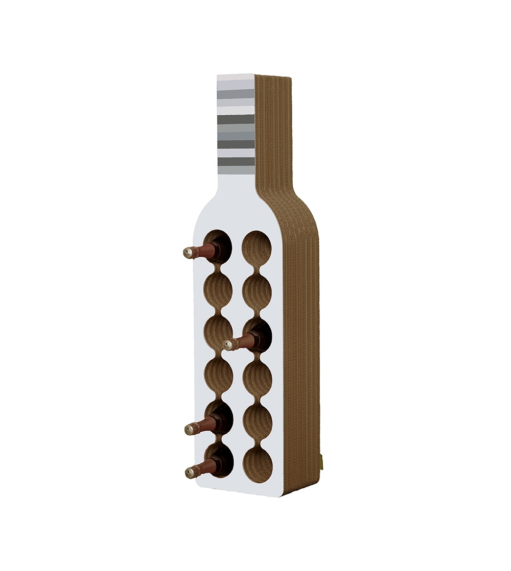 Mini-Bodega Kubedesign Bottle Rack