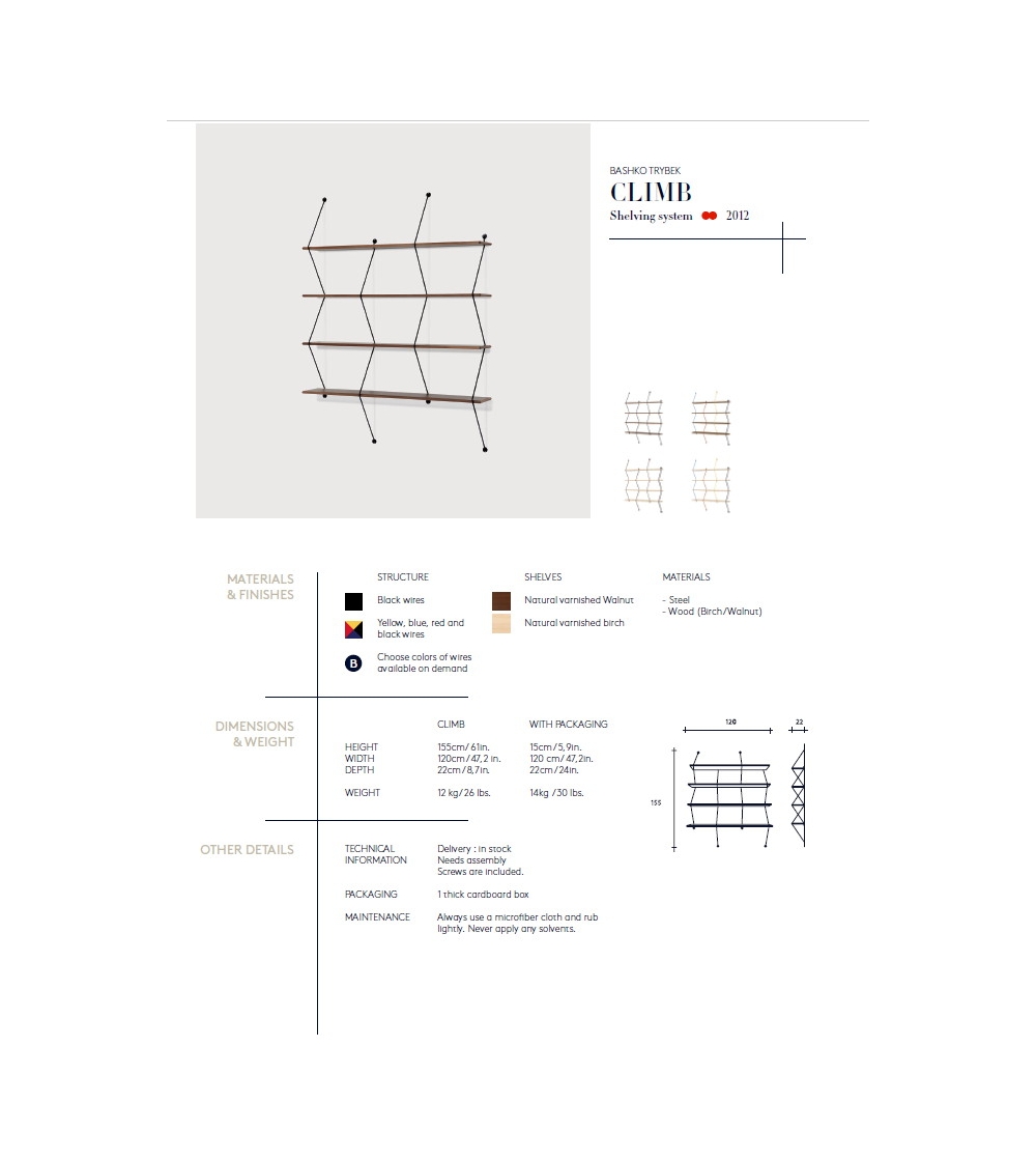 La Chance Climb Bookcase