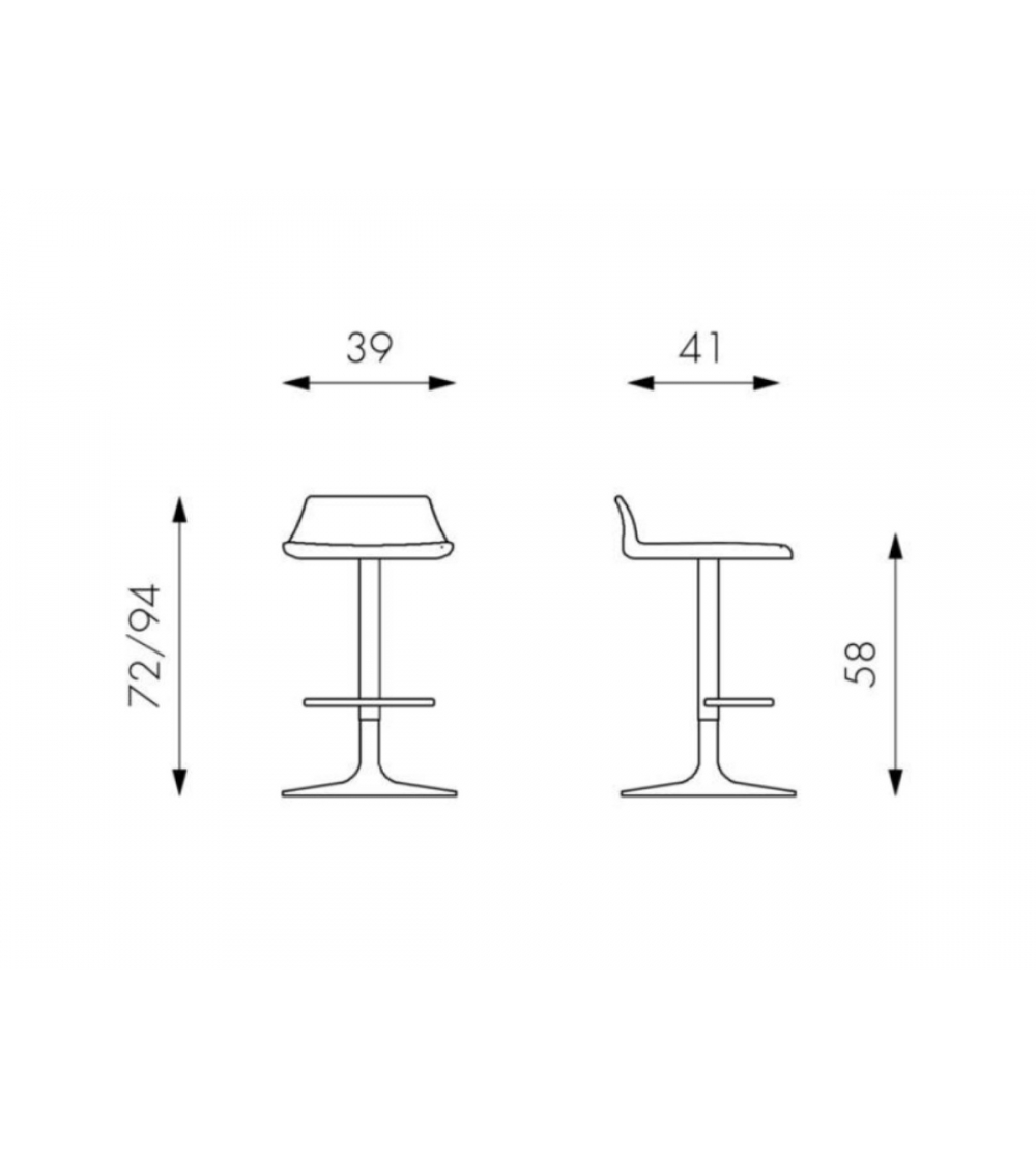 Stones - Set of 2 Fred Stools