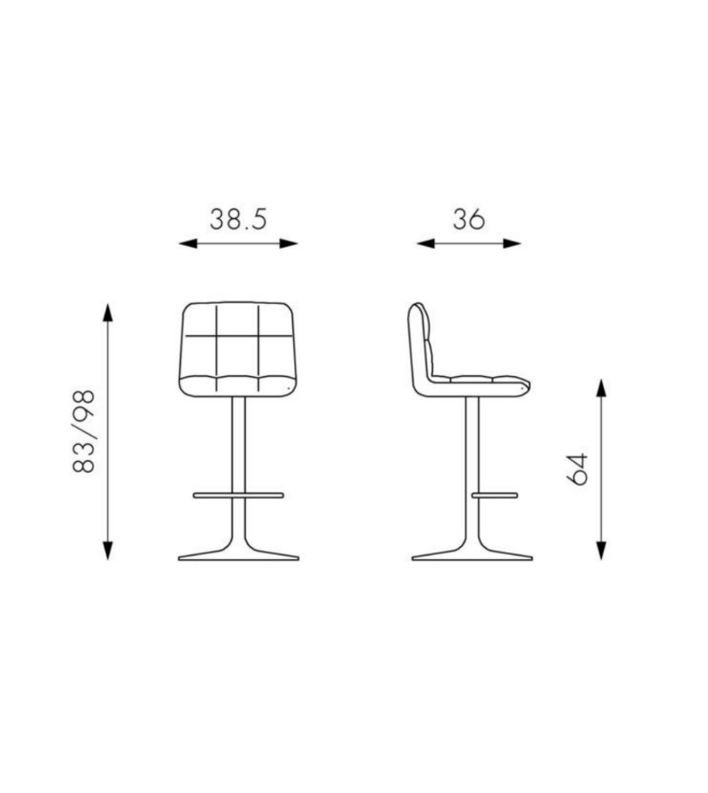 Stones - Set of 2 Kurt Stools