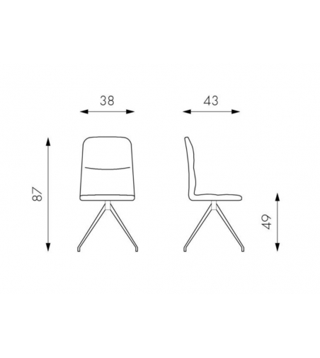Stones - Set of 2 Alba Chairs