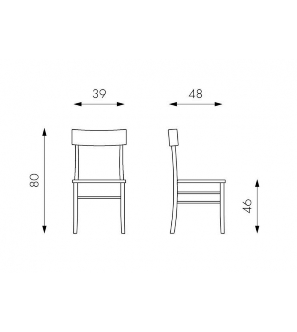 Stones - Set of 2 Brera Chairs