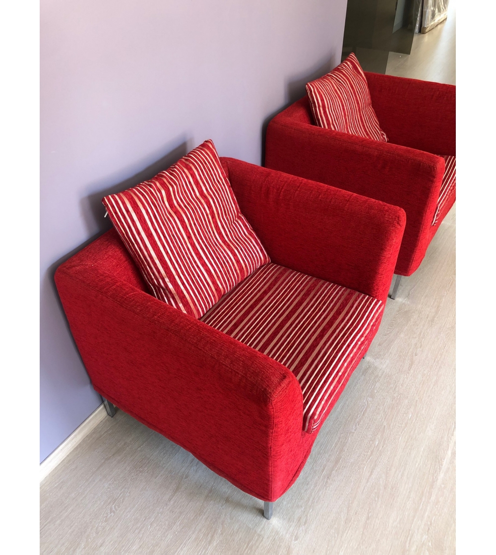 Vinciguerra Shop Roter Moderner Sessel
