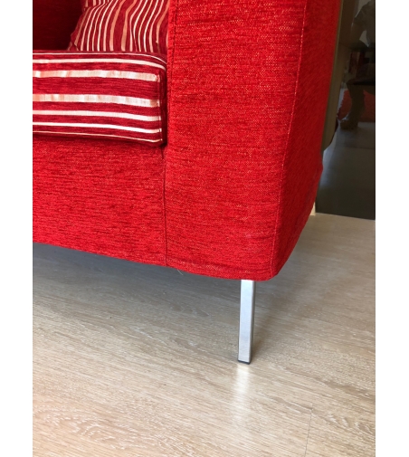 Fauteuil Moderne Rouge Vinciguerra Shop