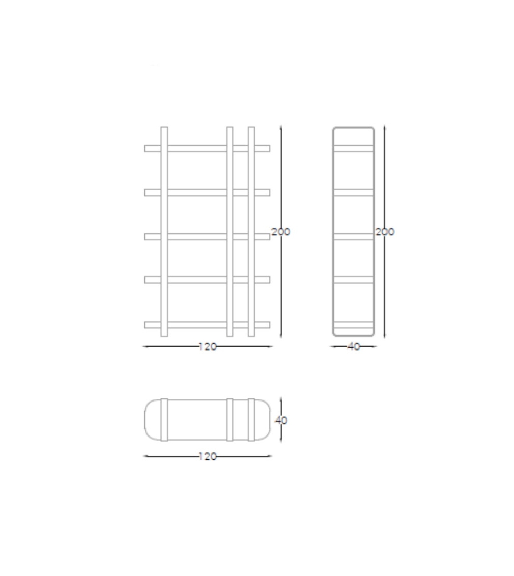 Babel Daytona Bookcase