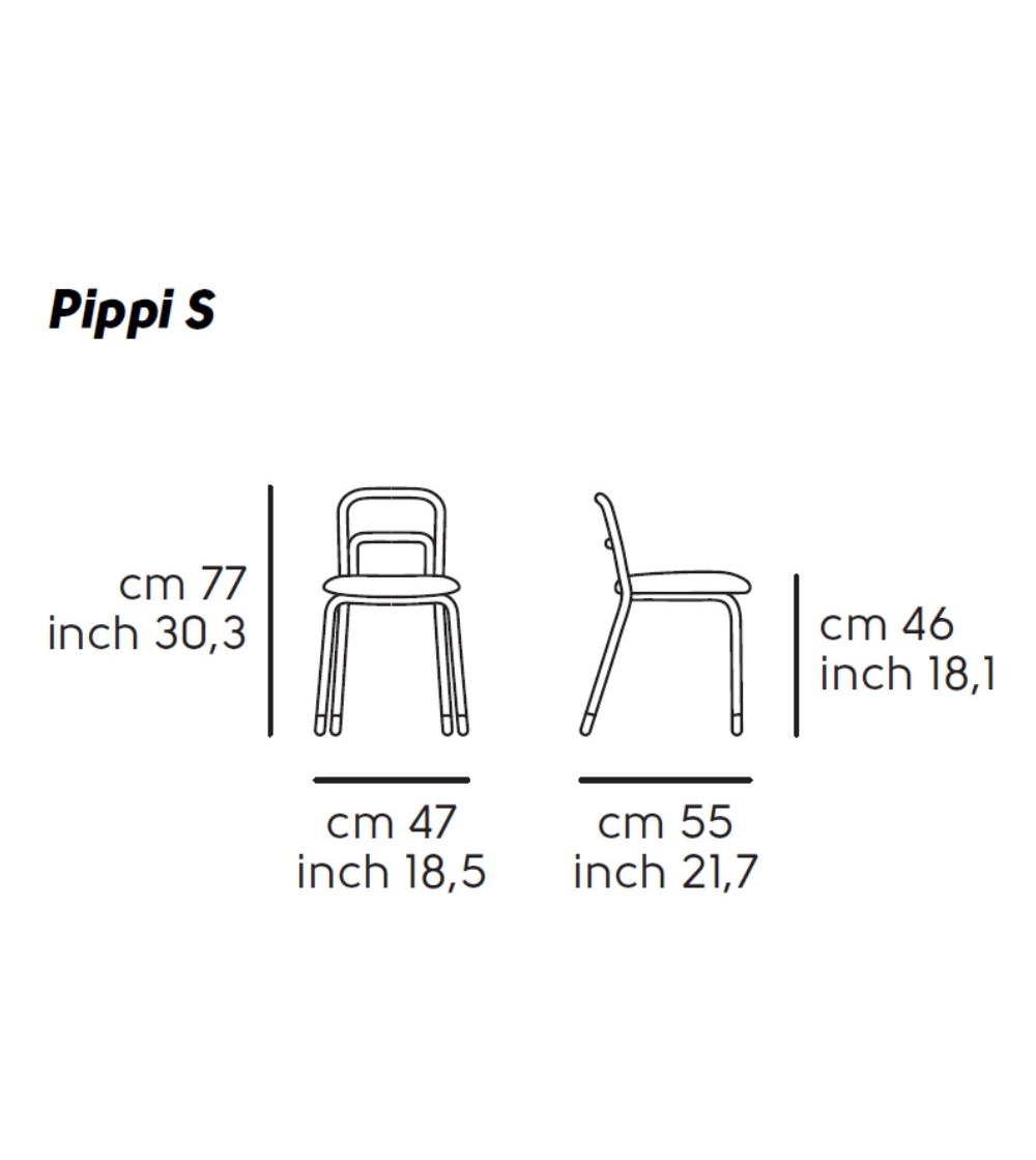 Chaise Pippi S - Midj