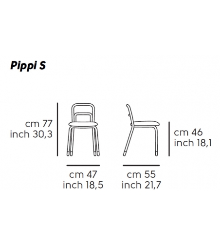 Sedia Pippi S - Midj