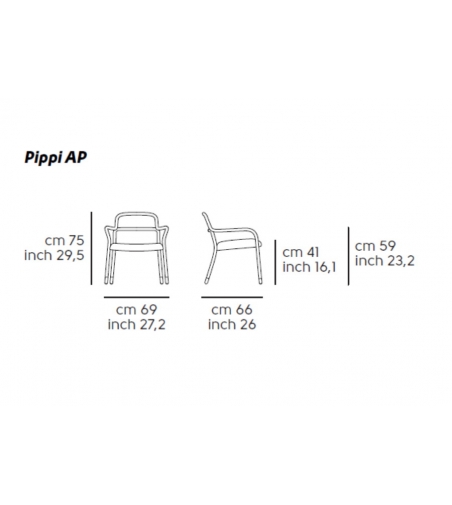 Sillón Lounge Pippi AP - Midj