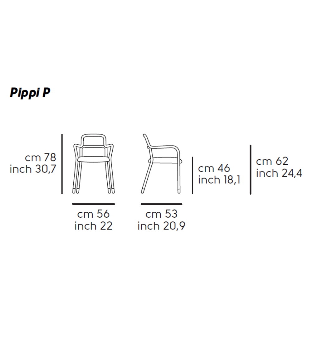Sessel Pippi P - Midj