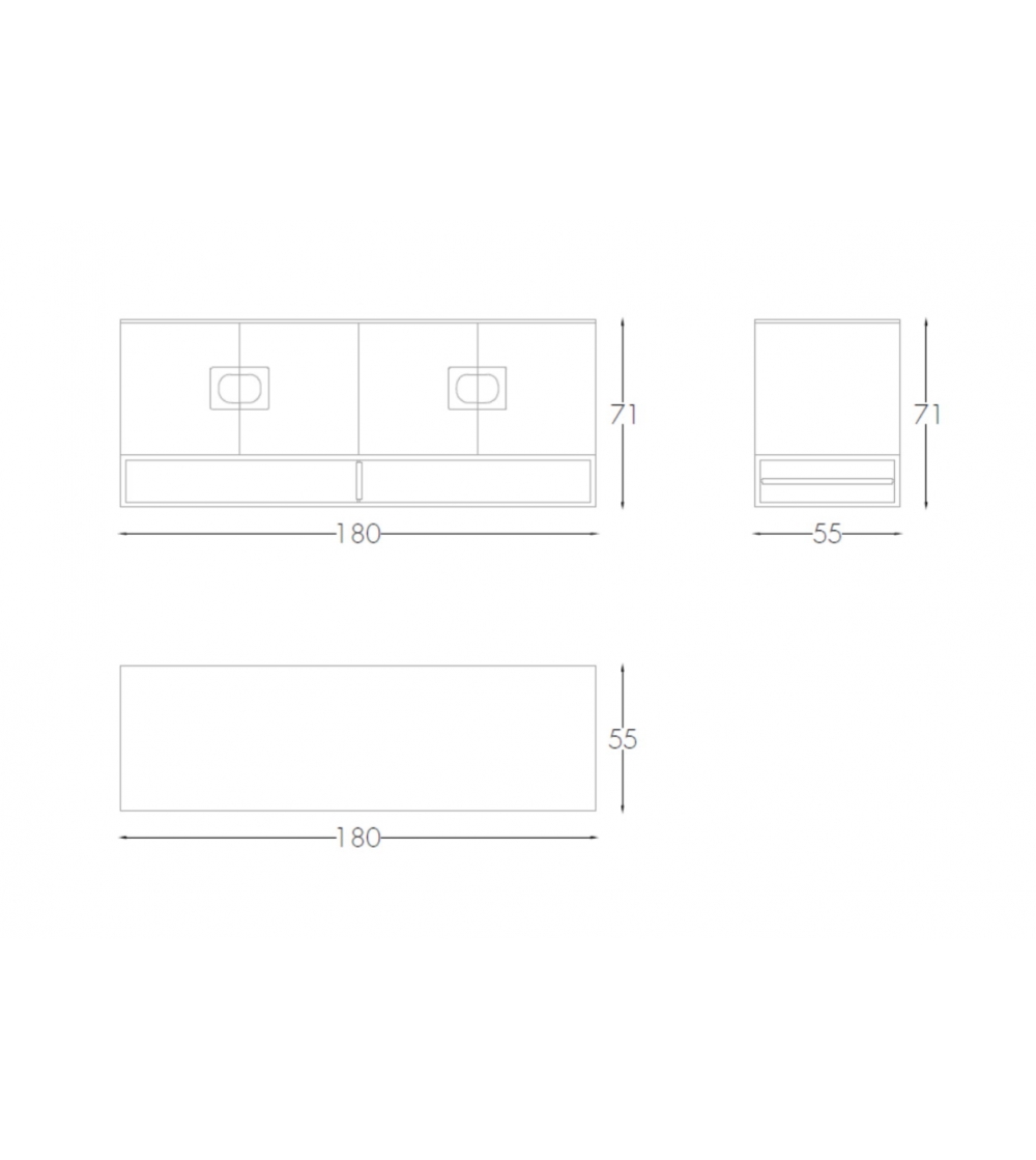 Moustique Daytona Sideboard