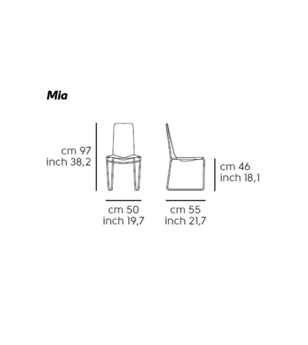 Stuhl Mia S M CU - Midj