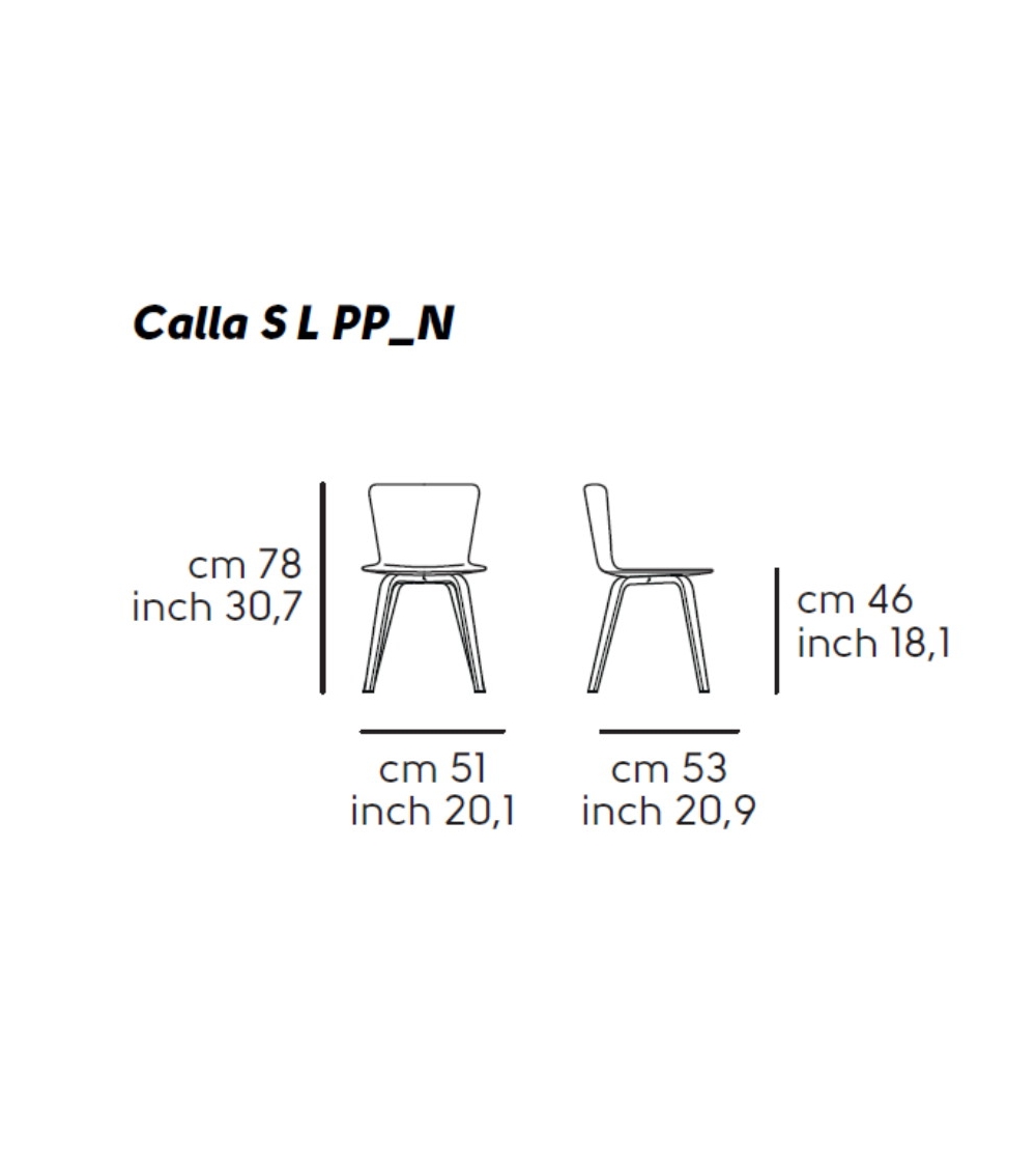 Silla Calla S L PP_ N - Midj