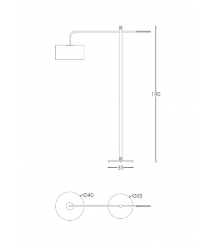 Daytona Gordon Floor Lamp