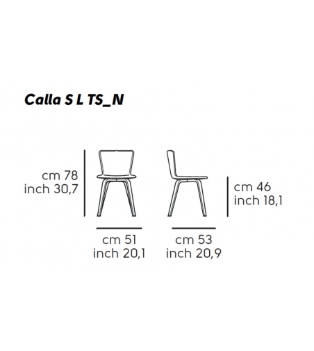 Stuhl Calla S L TS_N - Midj
