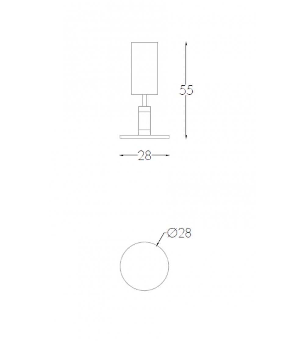 Lampe de table design 1.7  Daytona