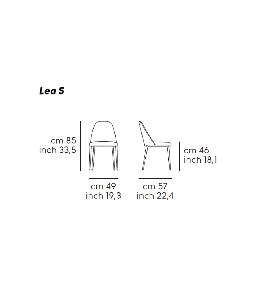 Stuhl Lea S -Midj