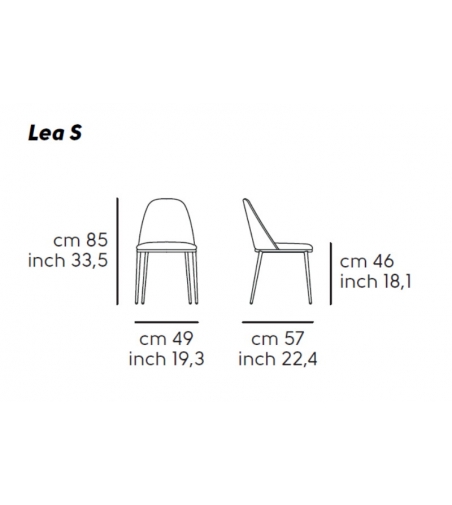Sedia Lea S - Midj