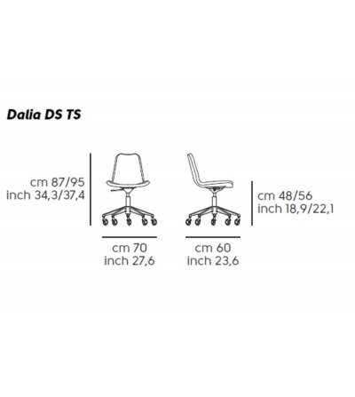 Dalia DS TS Drehstuhl - Midj 2