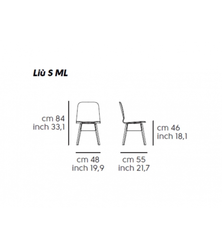 Sedia Liù ML - Midj