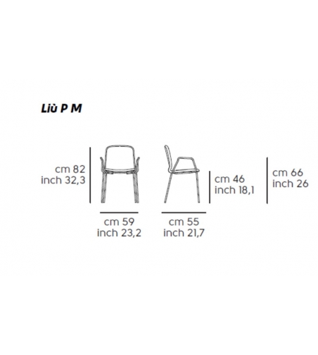 Armchair Liù P -Midj