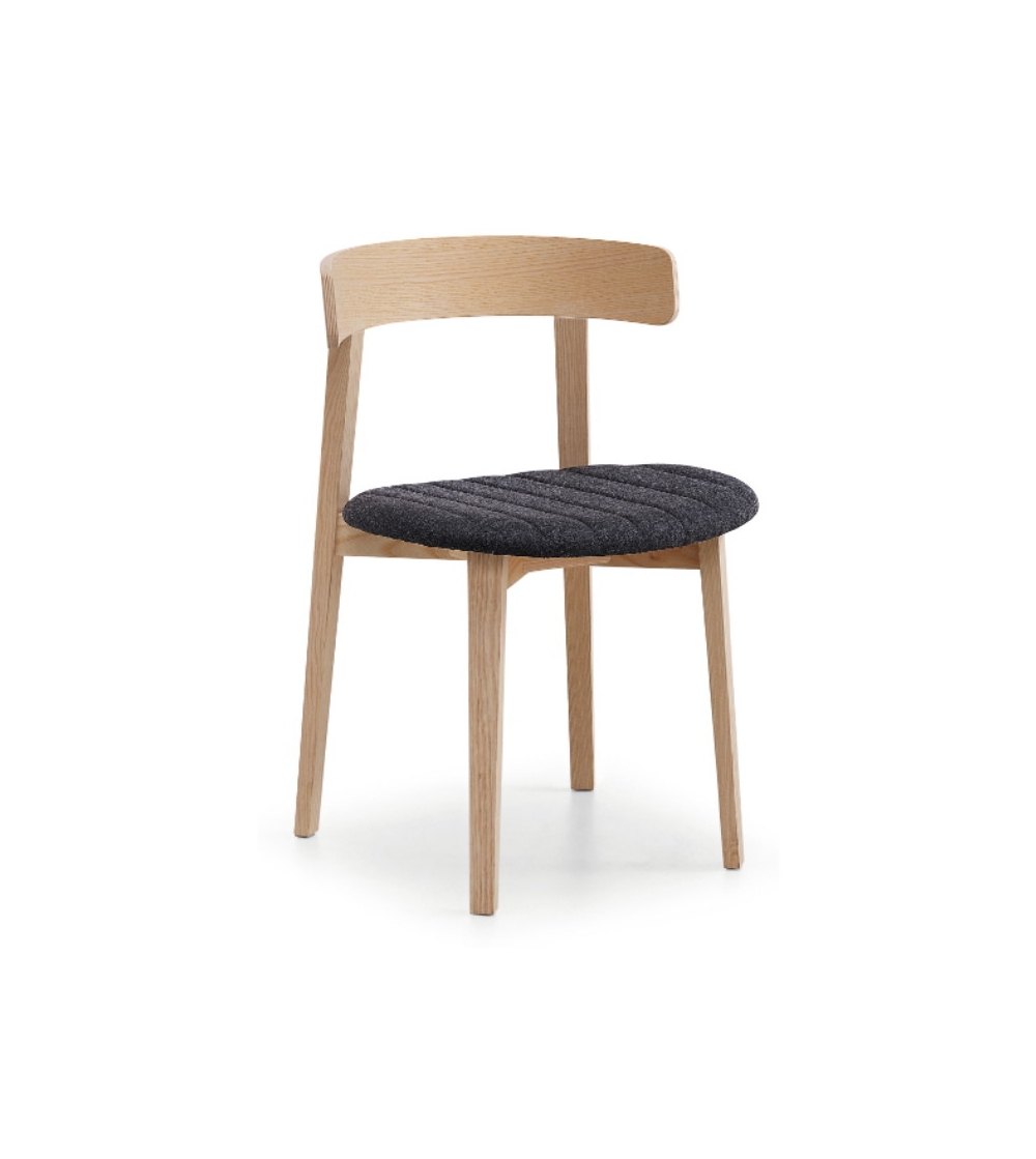 Maya Chair With Fabric Seat - Midj