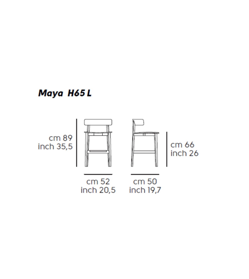 Tabouret Maya - Midj
