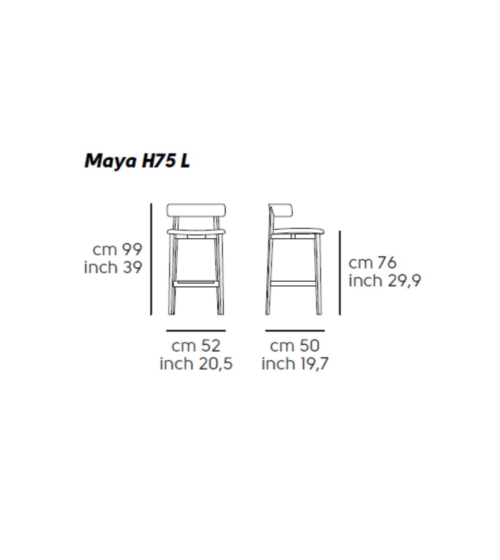 Maya Stool - Midj