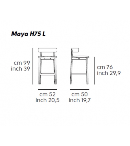 Taburete Maya - Midj