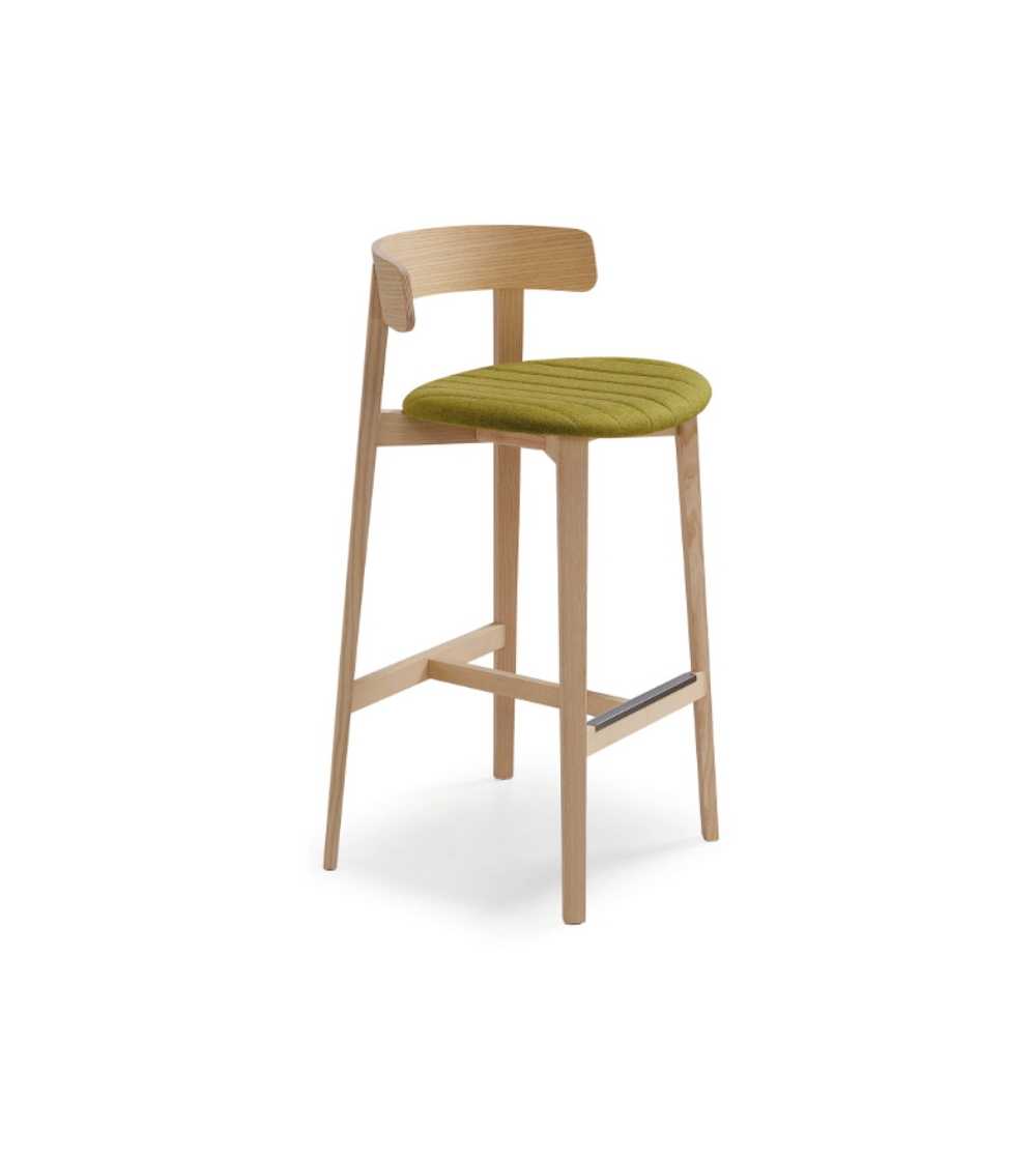 Maya Stool With Fabric Seat - Midj