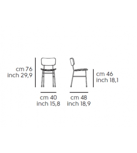 Master S M TS Fabric Chair - Midj