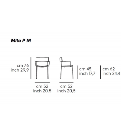 Sessel Mito P M_LG - Midj 2