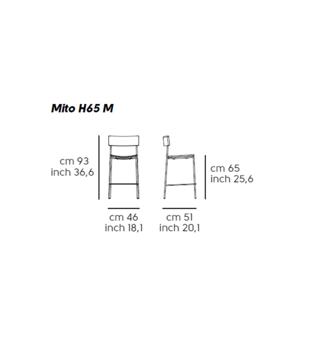 Tabouret Mito - Midj