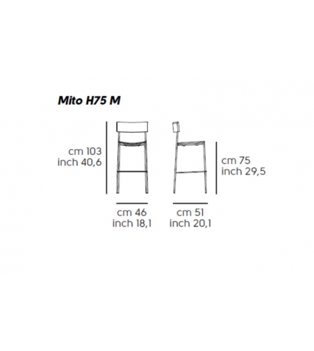 Taburete Mito - Midj