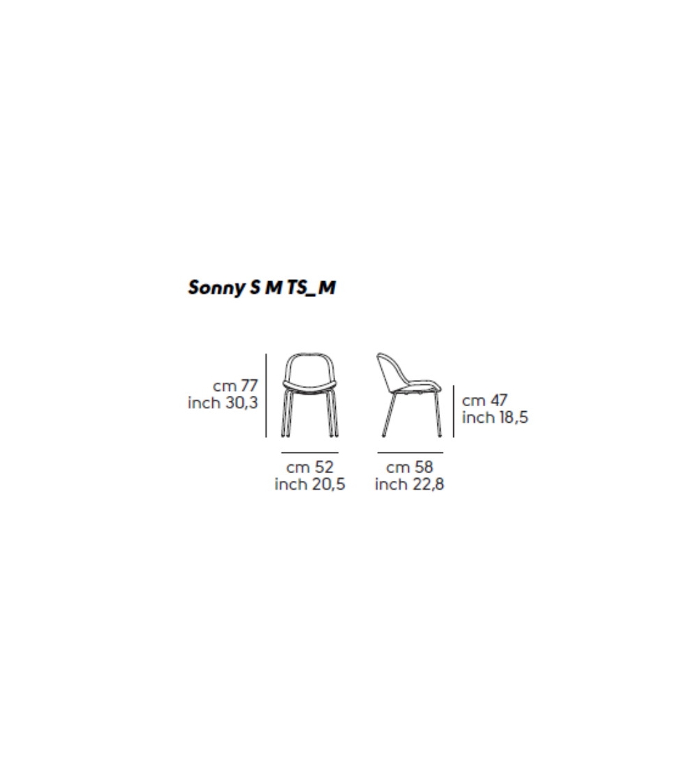 Sedia Sonny S M TS_M - Midj