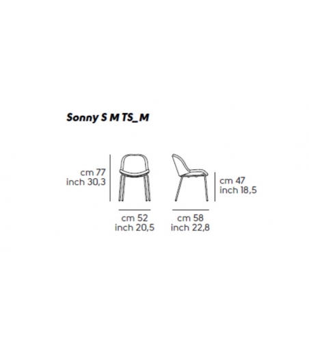 Sedia Sonny S M TS_M - Midj