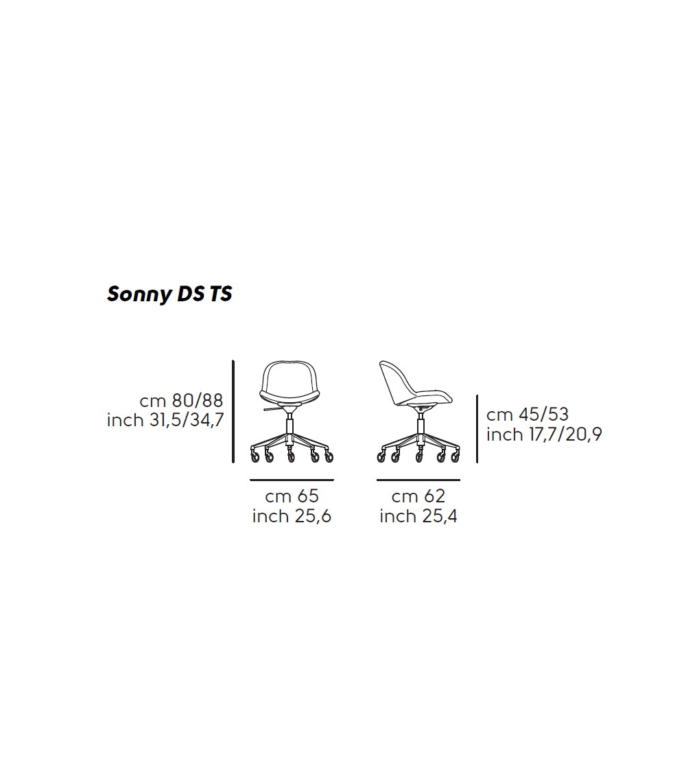 Sonny DS TS Chair - Midj