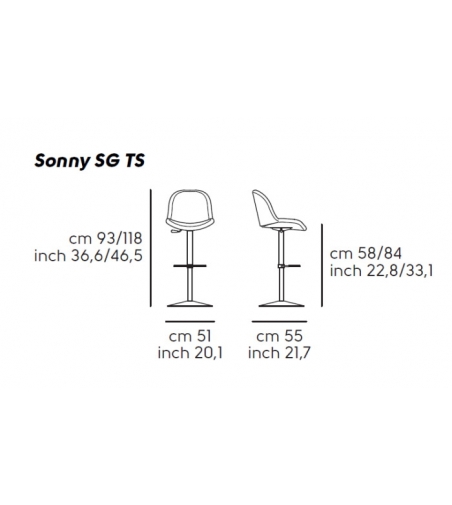 Sonny SG TS Stool - Midj