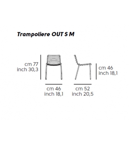 Silla Trampoliere Out S M - Midj