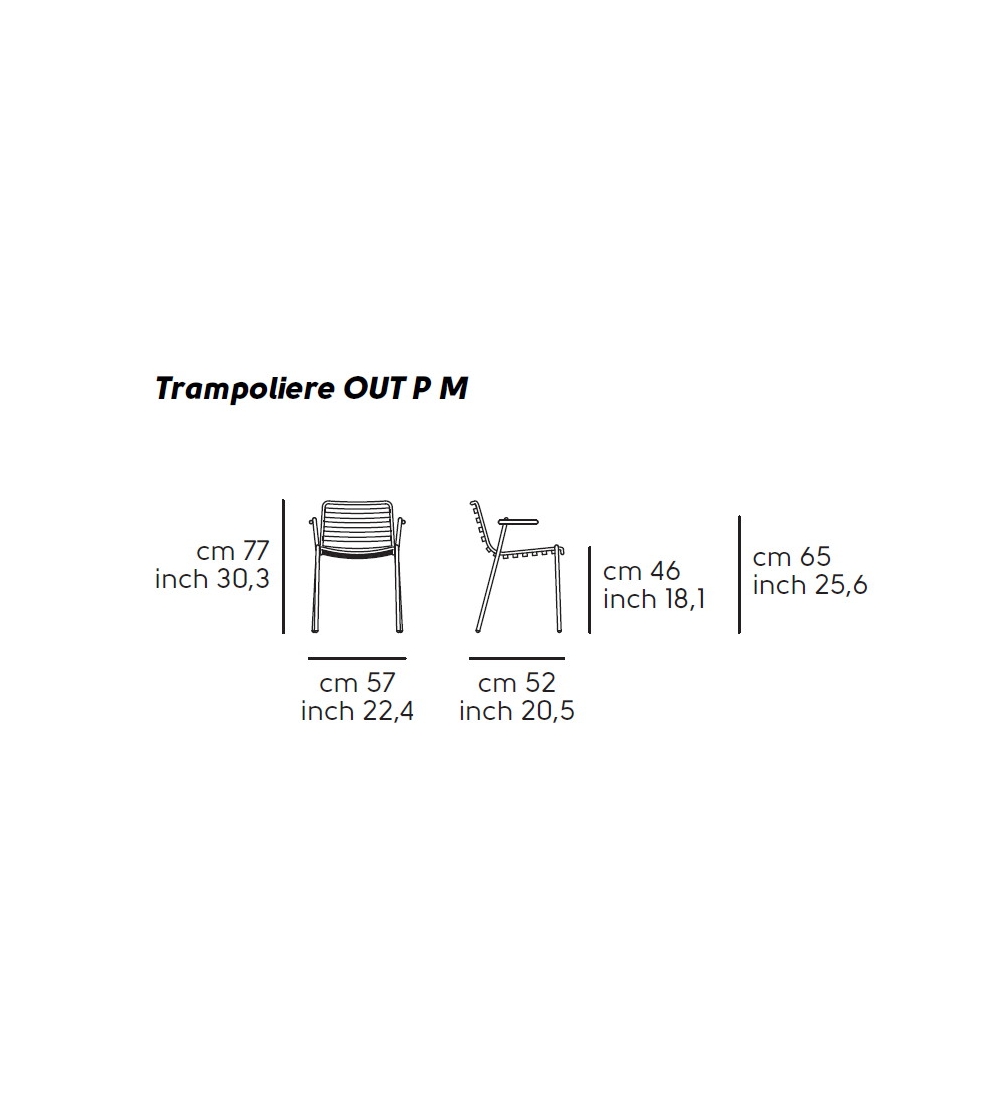 Trampoliere Out P M Sessel - Midj