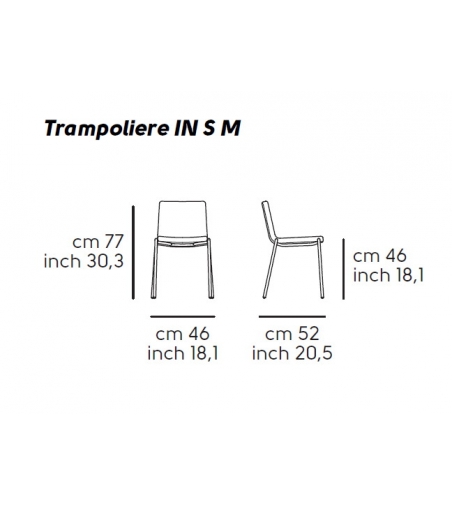 Sedia Trampoliere IN S M - Midj