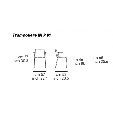 Trampoliere IN P M Armchair - Midj