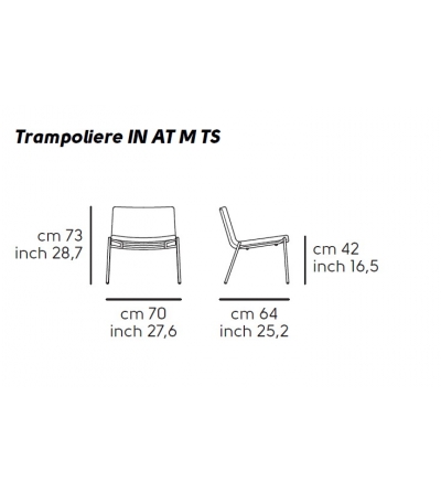 Silla Lounge Trampoliere IN AT MTS - Midj 2