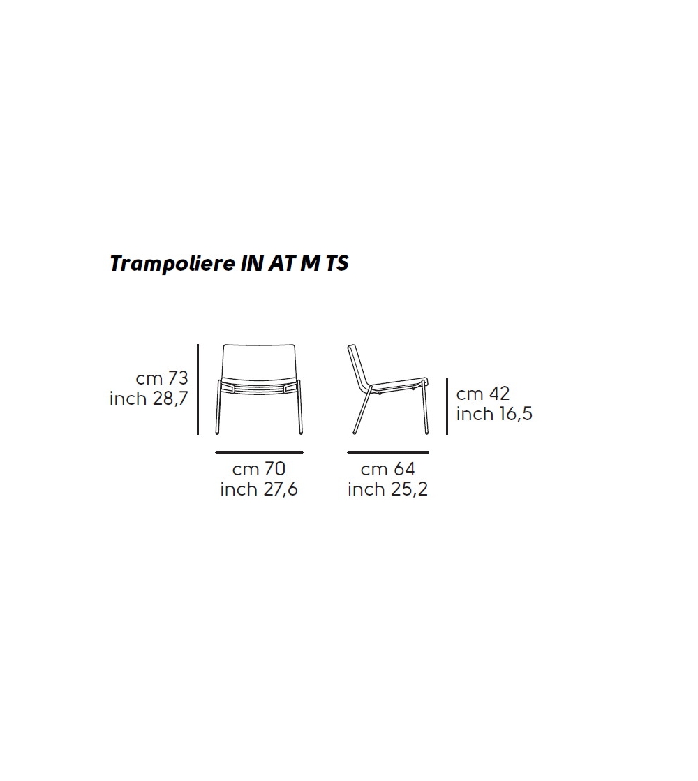 Stuhl Lounge Trampoliere IN AT MTS -...