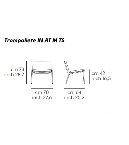 Trampoliere IN AT MTS Lounge Chair - Midj