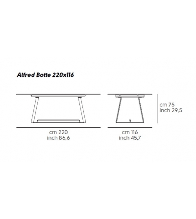 Tavolo Alfred Botte - Midj 2