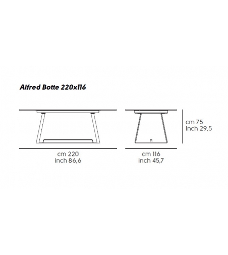 Tisch Alfred Botte - Midj