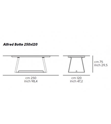 Mesa Alfred Botte - Midj