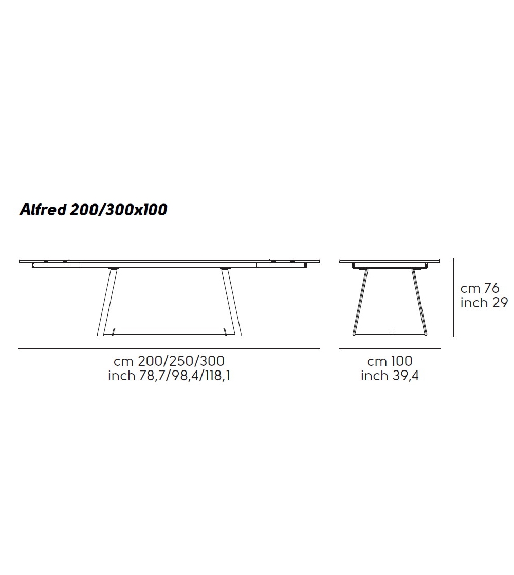 Alfred Extendable Table - Midj